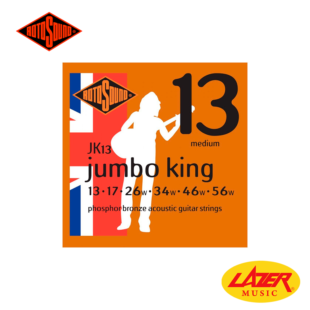 Rotosound Jumbo King Acoustic Medium Guitar Strings